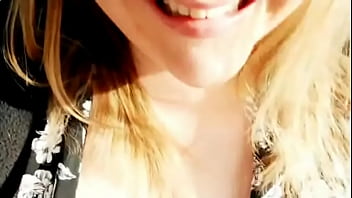 My girlfriend flashing first time