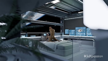 Nexus 3 in my orbit sexy busty blonde has best sex in a space station