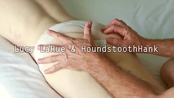Old veiny hands vs squishy little ass