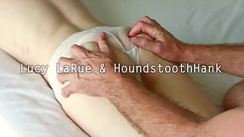 Old veiny hands vs squishy little ass