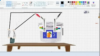 Procedimiento de una maqueta sobre la electrólisis
