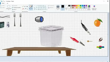 Procedimiento de una maqueta sobre la electrólisis