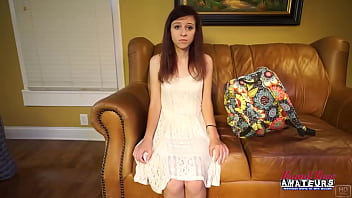 Lovely redhead katie walls self pleasures her pussy and sucks a juicy cock