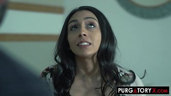 Sexy brunette sucking the priests big cock until he fills her mouth with cum Sexy brunette sucking the priests big cock until he fills her mouth with cum