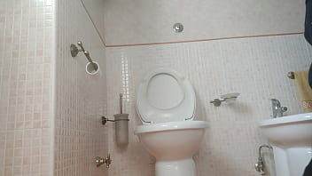 In my bathroom and full of air