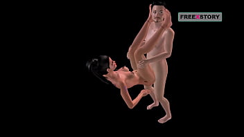 An animated porn video of a japanese man fucking indian bhabhi and giving her multiple orgasms