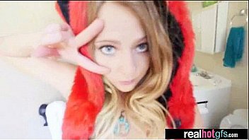 Sex tape action with real hot naughty horny gf lilly sapphire video 25