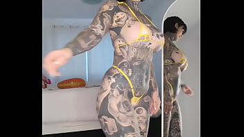 Micro bikini try on haul