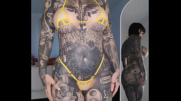 Micro bikini try on haul