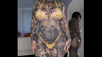 Micro bikini try on haul