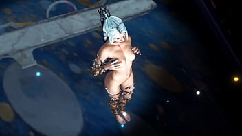 Randy nude shadowheart performs sensual ceremony dance in selune chapel