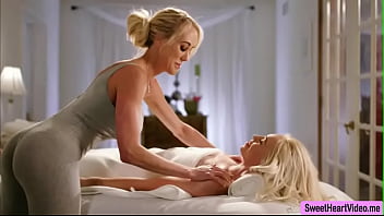 Milf brandi love helps her customer lyra laws pussy reach orgasm