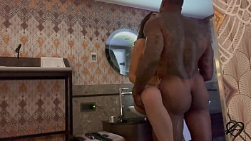 Jason luv throatfuck and pussy demolition of a horny brunette milf