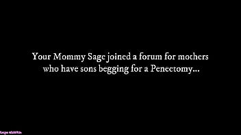 Mommy sage eldritch joins a penectomy forum