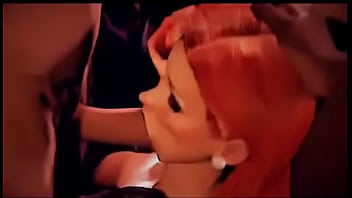 Jessica rabbit chupando