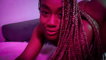 A delicious ass and home alone is the perfect combination