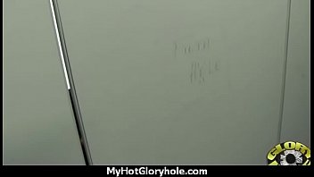 Teen ebony awesome gloryhole blowjob 14