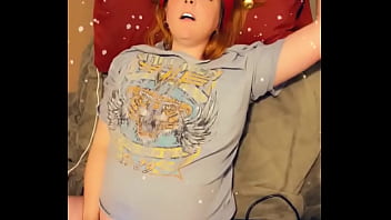 25 days of christmas day 4#pregnant #christmas #orgasm #eyeroll #eyerolling
