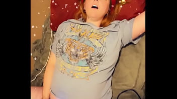 25 days of christmas day 4#pregnant #christmas #orgasm #eyeroll #eyerolling