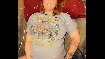 25 days of christmas day 4#pregnant #christmas #orgasm #eyeroll #eyerolling