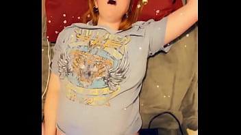 25 days of christmas day 4#pregnant #christmas #orgasm #eyeroll #eyerolling