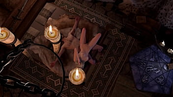 Slim blonde rides cock skyrim porn parody