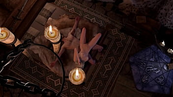 Slim blonde rides cock skyrim porn parody