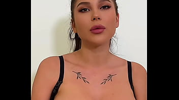 Big tits teen enjoys big white dick