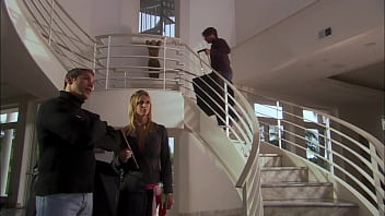 Haley paige's chef delivers hot snacks and gives her a hot beef injection