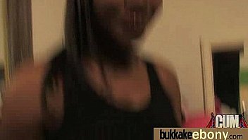 Dp group sex action with hot ebony slut 10