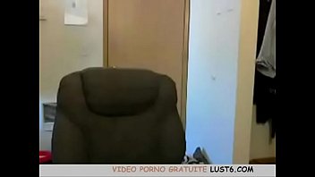 Petite brunette toys her ass on webcam