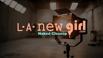 Irresistible blonde vibe naked close up