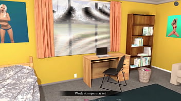 Stepsisterly lust #15 black college girl gets massive orgasm