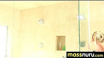 Naughty chick gives an amazing japanese massage 5