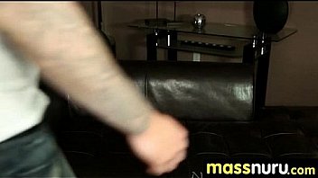 Naughty chick gives an amazing japanese massage 5
