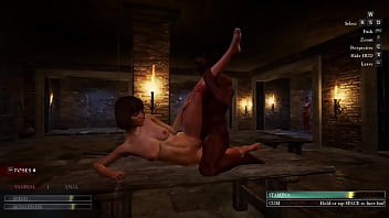 The slave faces her trial