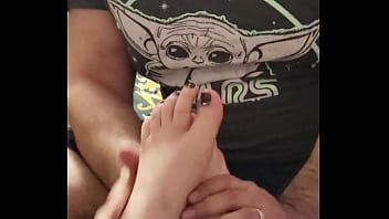 Feet massage my coworker part 1