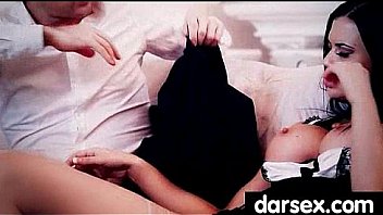 Gorgeous babe passionately fucked 21