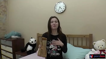 Tall pawg teen wants cream for her cake