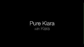 Cute maid kiara l is playing with her favorite vibrator