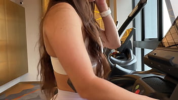 Fast gym pick up cunningly lured her into my home with transparent wall in the shower room hoho