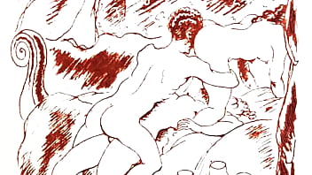 Retro erotic art