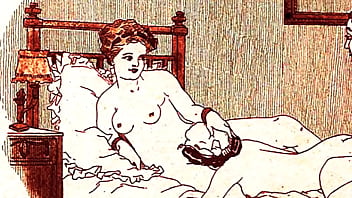 Retro erotic art