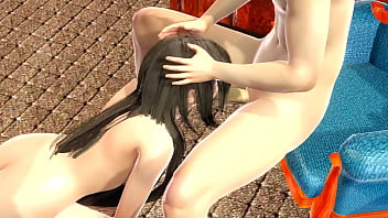 Tifa gets her wet pussy played with