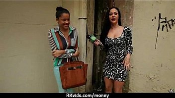 Tight teen fucks a man in front of the camera for cash 11