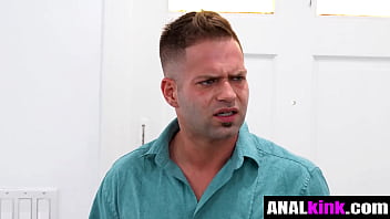 Learning that keeping his wife happy means showering her with cum analkink