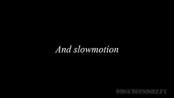 Asian in pantyhose gets fucked in dog pose