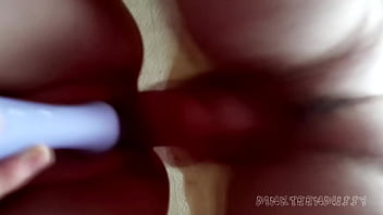 Asian in pantyhose gets fucked in dog pose