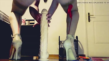 Marianthitar Dressed In Her Student Uniform Rides Her Dildo thumbnail