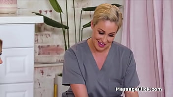 Training the new masseuse Training the new masseuse